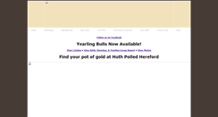 Desktop Screenshot of huthcattle.com